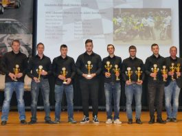 Die Mannschaft des MSC Ubstadt-Weiher wurde zum fünften Mal in Folge deutscher Motoball-Meister und war damit die erfolgreichste Motoball-Mannschaft des ADAC Nordbaden e.V. (Foto: ADAC Nordbaden e.V./Sinz)