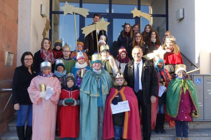 Landrat Dr. Brechtel bekam Besuch (Foto: Kreisverwaltung)