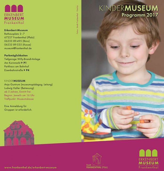Titelbild des Kindermuseum 2017 Flyer (Foto: Stadt Frankenthal)
