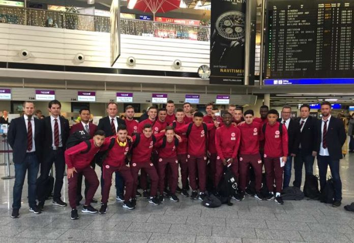 Foto vor dem Abflug (Foto: Eintracht Frankfurt)