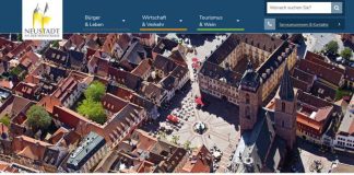 Die neue Homepage arbeitet mit vielen Fotos. (Foto: Stadt)