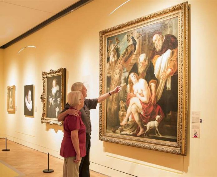 Impression aus der Barock-Ausstellung (Foto: rem) Impression aus der Barock-Ausstellung (Foto: rem)
