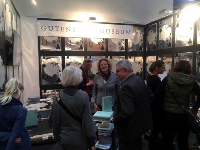 Messestand Gutenberg Museum