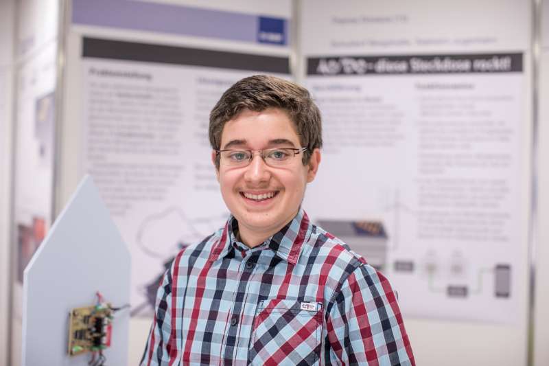 Jugend forscht bei BASF in Lampertheim: 47 Schülerinnen und Schüler aus der Region stellten ihre Projekte beim Regionalwettbewerb Hessen/Bergstraße vor. (Foto: BASF SE)
