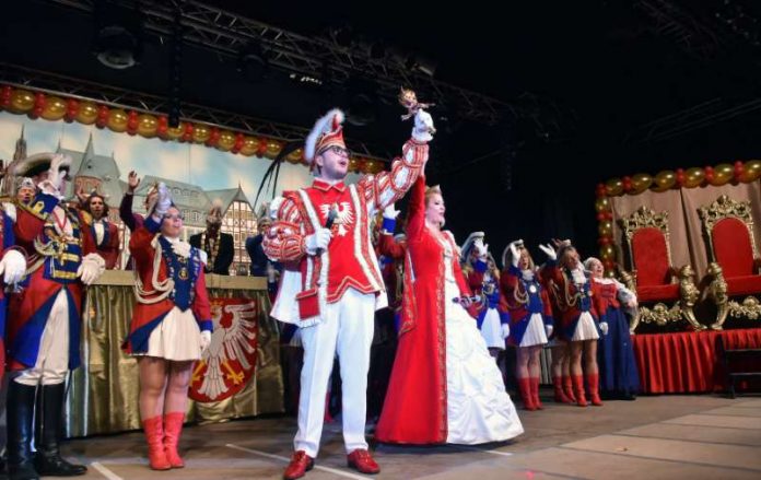 Das Prinzenpaar Patrick I. und Angie I. (Foto: Rainer Rüffer)