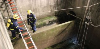 Die Helfer übten die Personenrettung (Foto: THW)