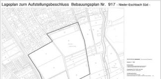 Lageplan (Quelle: Stadt Frankfurt)