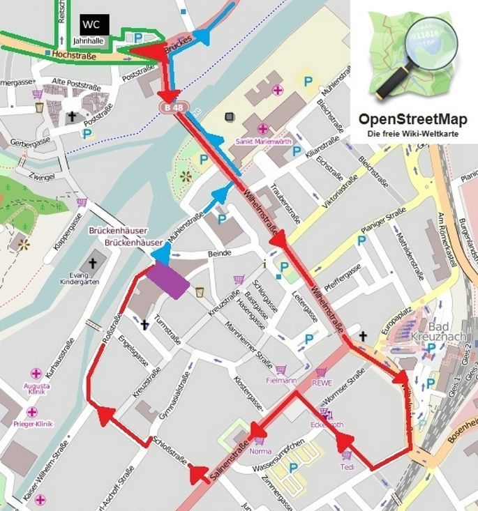 Narrefahrt Zugstrecke Narrefahrt Zugstrecke