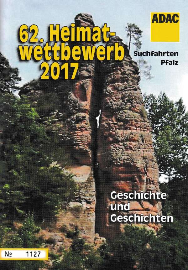 Titelseite des Teilnehmerheftes „62. Heimatwettbewerb 2017“ (Foto: ADAC Pfalz)