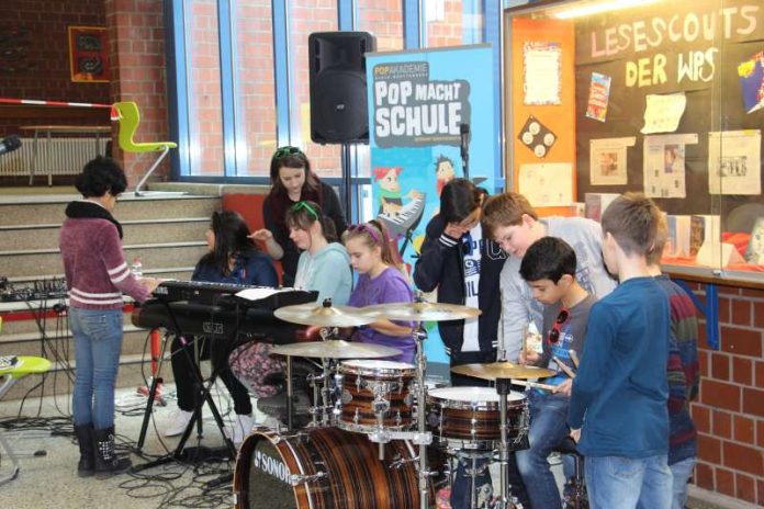 Pop macht Schule (Foto: Popakademie) Pop macht Schule (Foto: Popakademie)