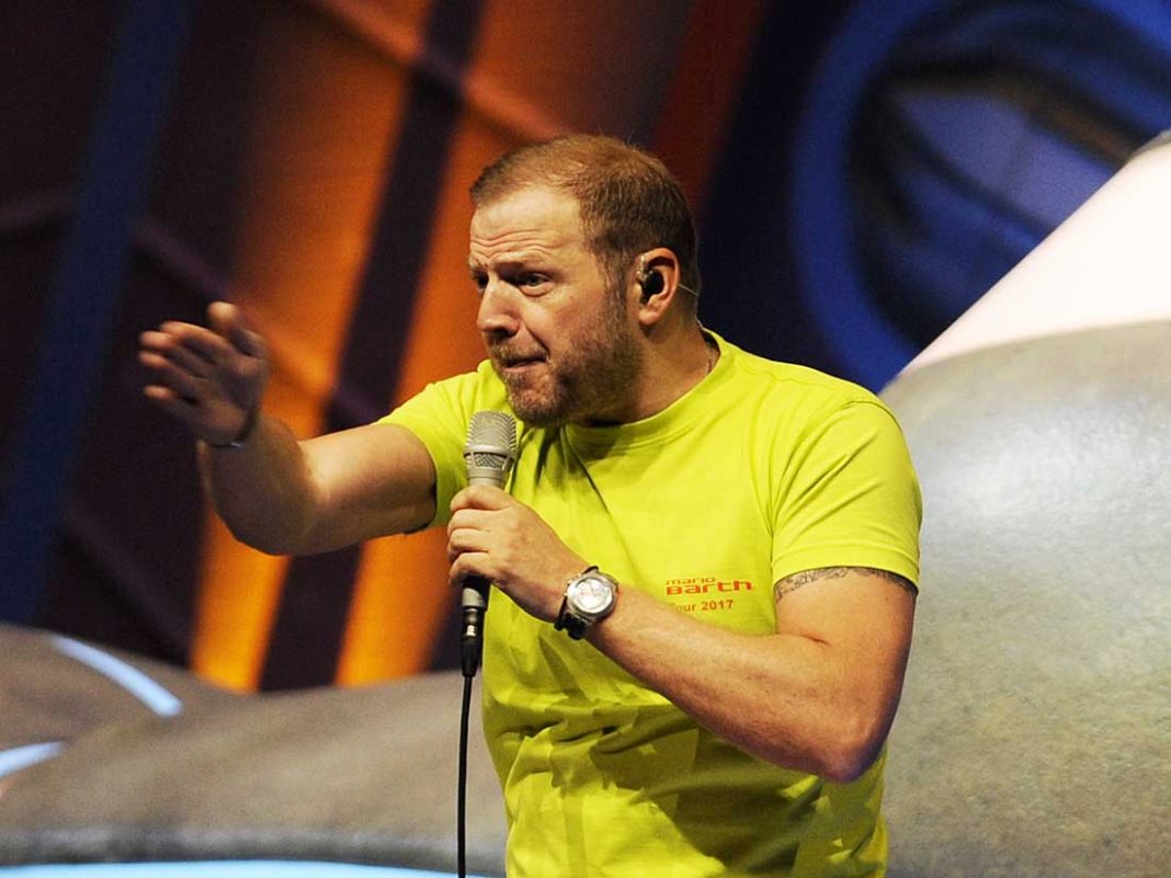 Mario Barth in der SAP Arena (Foto: Helmut Dell)