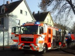 Küchenbrand - Einsatz für die Feuerwehr Frankfurt