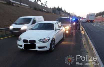 Einer der vielen Unfälle im Baustellenbereich auf der A6 bei Kaiserslautern. Hier gilt künftig Tempo 60!