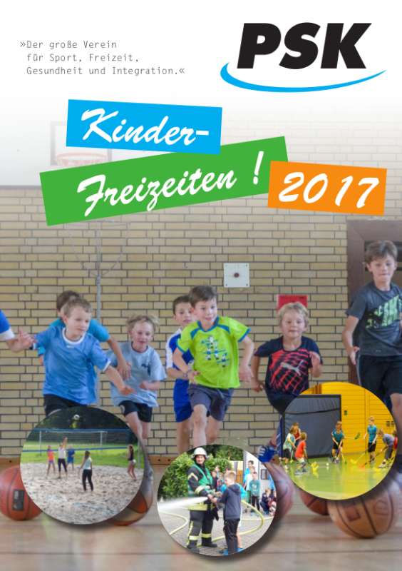 Kinderfreizeit-Flyer (Quelle: PSK)