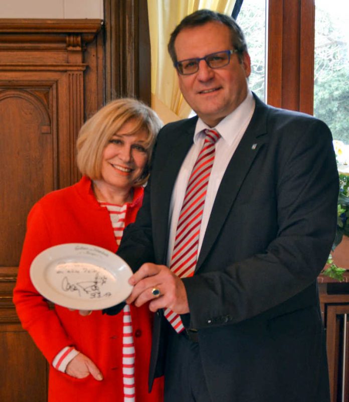Empfang Mary Roos Empfang Mary Roos