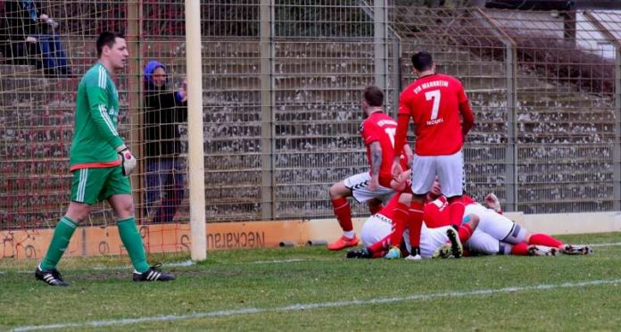 Spielszene (Foto: VfR Mannheim) Spielszene (Foto: VfR Mannheim)