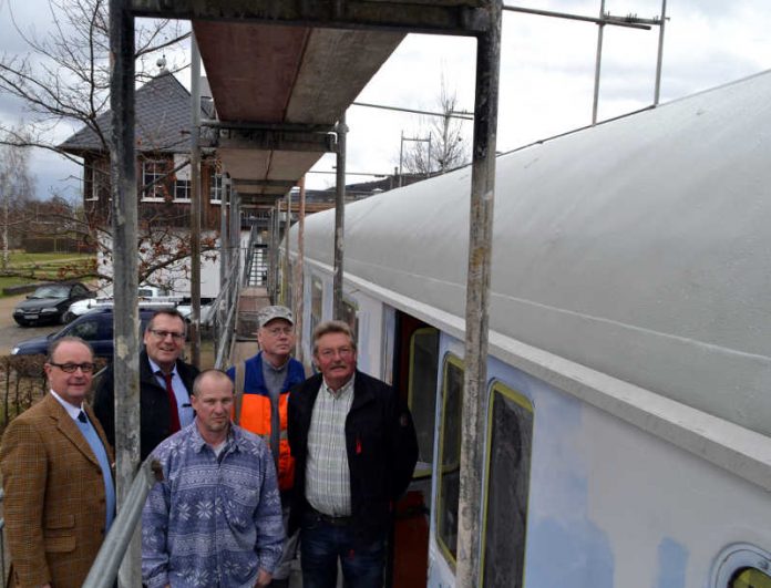 Bahnwagen Sanierung Bingen