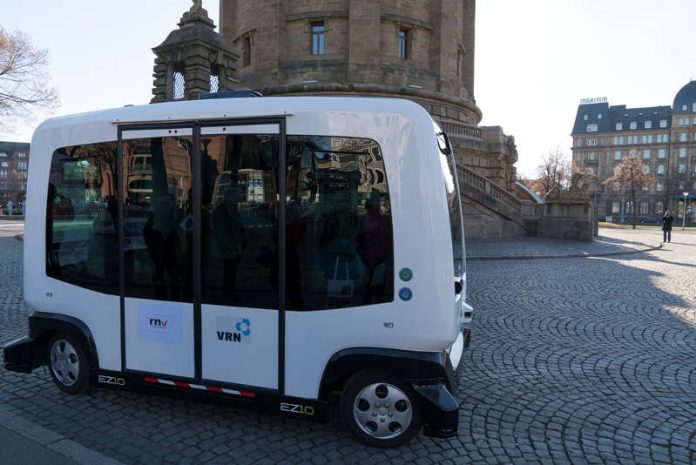 Autonomer Bus (Foto: VRN)