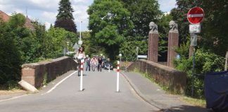 Brücke Seitersweg. (Foto: Wissenschaftsstadt Darmstadt/ Straßenverkehrs- und Tiefbauamt)