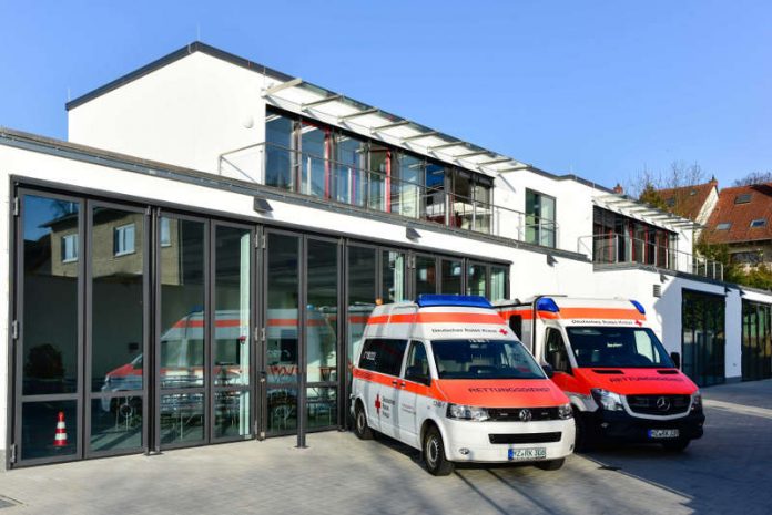 Wörrstadt: DRK-Rettungsdienst Rheinhessen-Nahe nimmt neue Rettungswache in Betrieb Foto: Köhler/DRK