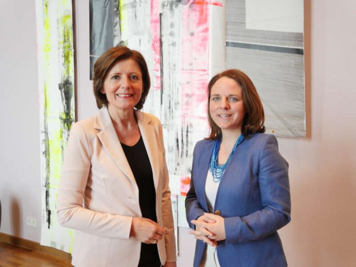 Ministerpräsidentin Malu Dreyer und Ministerin Corinne Cahen (Foto: