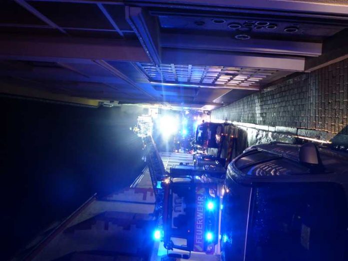Brand einer Waschmaschine Brand einer Waschmaschine
