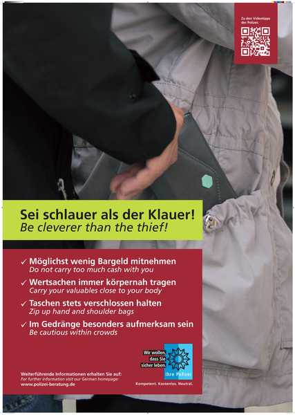 Die Mainzer Polizei geht aktiv gegen Taschendiebe und aggressive Bettelbanden vor Die Mainzer Polizei geht aktiv gegen Taschendiebe und aggressive Bettelbanden vor