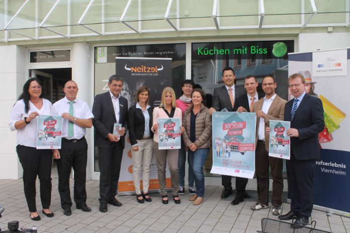 Foto von der Pressekonferenz (Foto: Stadtverwaltung Viernheim)