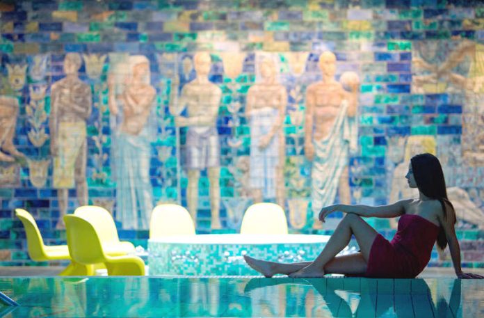 Der Außenbereich der Therme Vierordtbad wird umgestaltet. (Foto Stadt Karlsruhe) Der Außenbereich der Therme Vierordtbad wird umgestaltet. (Foto Stadt Karlsruhe)