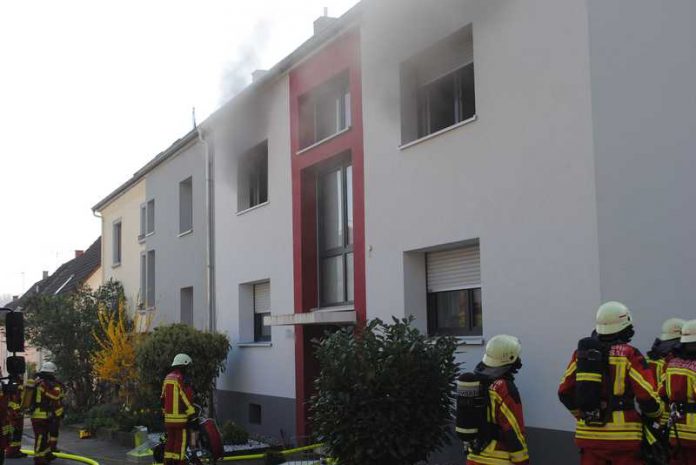 Küchenbrand in Heidelsheim