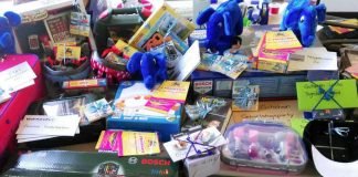 227 Familienpreise im Gesamtwert von über 11.000 Euro werden dieses Jahr beim Entenrennen des Kinderschutzbundes verlost. (Foto: DKSB)