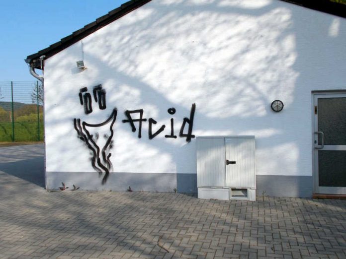Graffitti, Vandalismus Graffitti, Vandalismus