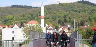 Einweihung Langmaasbrücke (Foto: Stadt Weinheim)