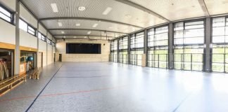 Die saniert Mehrzweckhalle Hohensachsen (Foto: Stadtverwaltung Weinheim)