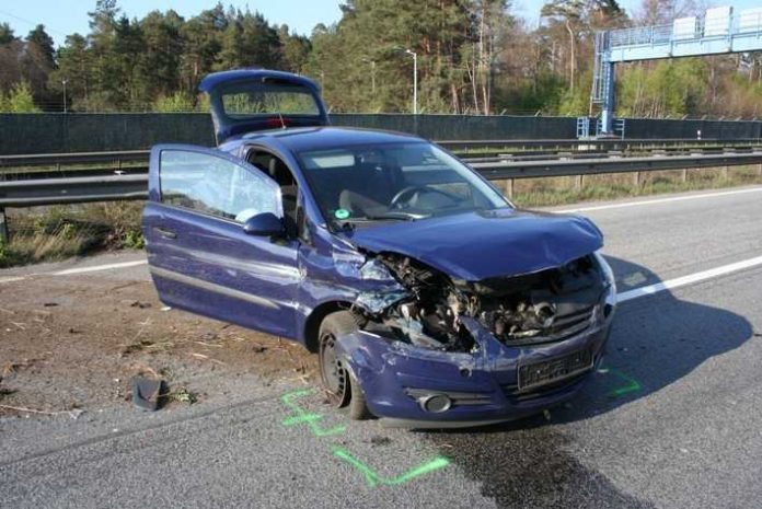 Eine kurze Unaufmerksamkeit genügte als Auslöser für diesen Unfall