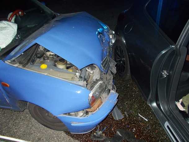 Das Nicht-Beachten der Vorfahrt führte zu diesem Unfall Das Nicht-Beachten der Vorfahrt führte zu diesem Unfall