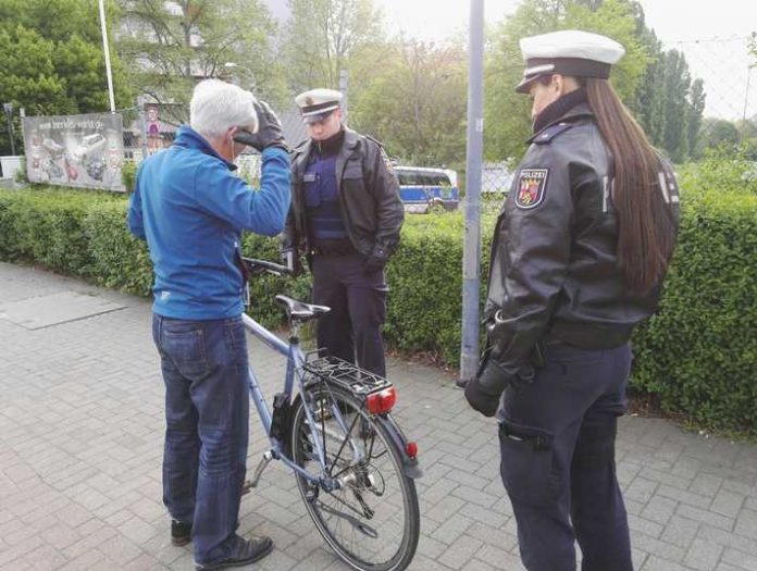 Kontrolle in Ludwigshafen