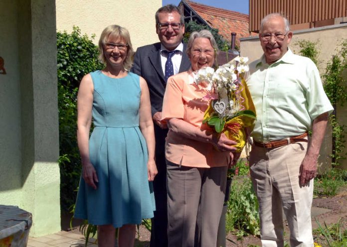 Diamantene Hochzeit Eheleute Kraß