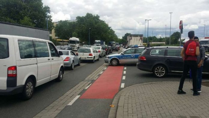 Die Stuation vor Ort (Foto: Metropolnews)