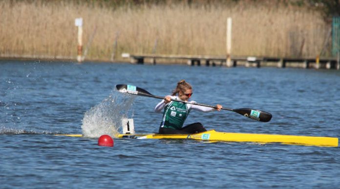 Katinka Hofmann in Brandenburg (Foto: AMR)