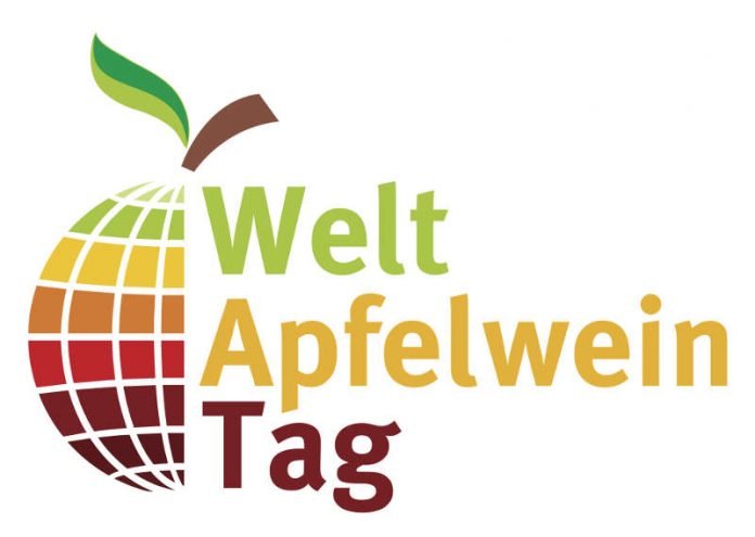 Welt-Apfelwein-Tag-Logo (Quelle: Verband der Hess. Apfelwein- und Fruchtsaft-Keltereien e.V.) Welt-Apfelwein-Tag-Logo (Quelle: Verband der Hess. Apfelwein- und Fruchtsaft-Keltereien e.V.)