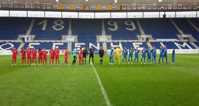 Rasenspieler testeten in der WIRSOL Rhein-Neckar-Arena (Foto: VfR Mannheim)