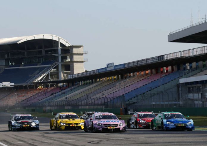 DTM-Test Hockenheim, Start Demonstration (Foto: ITR GmbH)