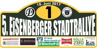 Die 5. Eisenberger Stadtrallye findet am 18. Juni 2017 statt