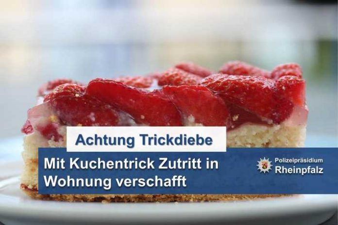 Der Kuchentrick ist die neuste Masche