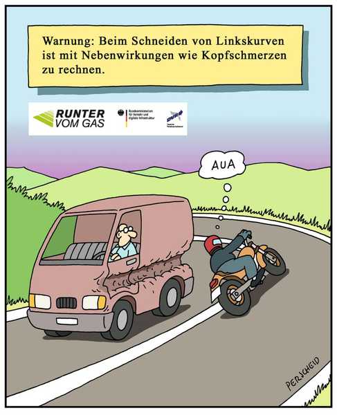 Gerade die kurvenreichen Strecke zwischen Johanniskreuz und Hochspeyer ist bei Motorradfahrern sehr beliebt - und leider auch ein Unfallschwerpunkt...