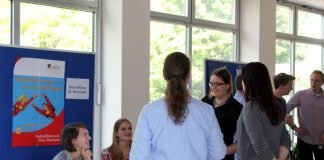 Die Hochschule Ludwigshafen am Rhein veranstaltete in Kooperation mit der Initiative ArbeiterKind.de zum fünften Mal einen „Tag des Stipendiums“ auf dem Campus in der Ernst- Boehe-Straße 4 (Foto: Hochschule Ludwigshafen)