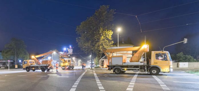 Schwertransport führt zur Umleitung (Foto: rnv) Schwertransport führt zur Umleitung (Foto: rnv)