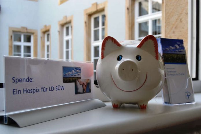 Die „Spendenwutz“ freut’s: Mehr als 610.000 Euro sind insgesamt für das geplante Hospiz in Landau bereits gespendet worden. (Foto: Stadt Landau in der Pfalz) Die „Spendenwutz“ freut’s: Mehr als 610.000 Euro sind insgesamt für das geplante Hospiz in Landau bereits gespendet worden. (Foto: Stadt Landau in der Pfalz)