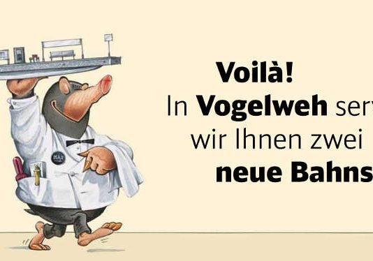 Ankündigung (Quelle: Deusche Bahn)